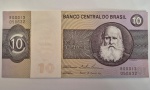 Cédula 10 Cruzeiros C 139 1979 Henrique Simonsen Paulo H. L. Lira Flor de Estampa