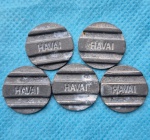 Lote 5 Fichas do Brasil Jogo Havai 20 mm