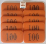 Kit fichas de poker antiga