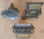 Kit 3 peças em bronze Antigo