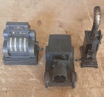 Kit 3 peças em bronze Antigo