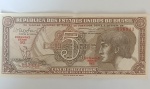 Cédula 5 Cruzeiros Antiga Índio