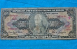 Cédula 500 Cruzeiros 1960 Dom J. VI