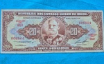 Cédula 20 Cruzeiros 1958