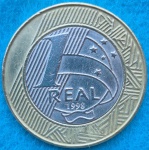 Moeda 1 Real 1998 Ano Raro Soberba