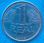Moeda 1 Real 1994 Soberba