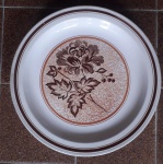 Prato raso ironstone faience aproximadamente 26 cm