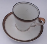 Xícara com Pires S.Paulo MADE IN BRAZIL  aproximadamente 9 cm