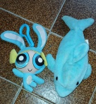 Kit 2 bonecos fofinhos antigos