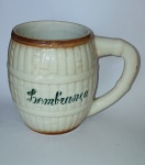 Caneca cerâmica 10 cm antiga