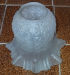Cúpula Luminária vidro 11 cm