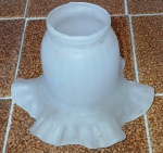 Cúpula Luminária vidro 11 cm