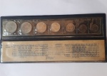 Kit set moedas 1975