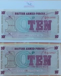 Cédula 10 New Pence antiga