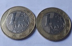 2 moedas 1 Real 1998