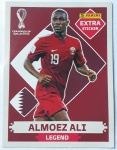 Figurinha do Almoez Ali Legende Qatar copa 2022