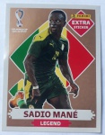 Figurinha do Sadio Mané Legende Qatar copa 2022 Bronze