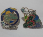 Kit 2 Pin alfinete antigos Rio de Janeiro