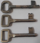 Lote 3 chaves antigas