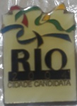 Pin Rio 2004 cidade candidata