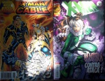 Lote 2 revistas X-Men com desgastes