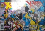 Lote 2 revistas X-Men com desgastes