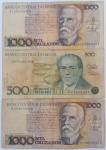 Lote 3 cédulas nacionais antigas