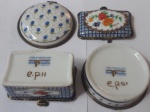 Lote 2 porta jóias tampa solta 5 cm