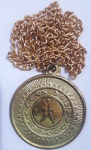 Medalha com cordão