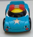Carrinho de polícia Fisher Price Lil Zoomers 2010 DESGASTES TEMPO VER FOTOS SEM GARANTIA