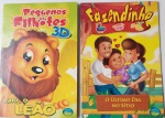 2 Livros - VER TÍTULO DOS LIVROS NA DESCRIÇÃO - USADOS DESGASTES TEMPO VER FOTOS SEM GARANTIAPequenos filhotes 3D Lalo, o leão - Fazendinha O último dia no sítio