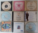 Kit com 09 CD"S variados NÃO TESTADO DESGASTES DO TEMPO VER FOTOS SEM GARANTIA