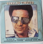 DISCO COMPACTO vinil - Agnaldo Timóteo - NÃO TESTADO DESGASTES TEMPO VER FOTOS SEM GARANTIA