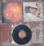 Kit 3 Discos vinil DESGASTES TEMPO VER FOTOS SEM GARANTIA SEM TESTES