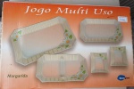 Jogo multiuso margarida 3 peças - nunca usado - desgastes do tempo guardado - sem garantia