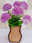 Vasinho com flor para enfeite - MARCAS DO TEMPO VER FOTOS SEM GARANTIA