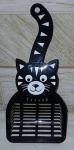 PÁ PARA LIMPAR AREIA GATO PRETA DE GATO VER FOTO DESGASTES TEMPO SEM GARANTIA