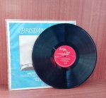 Disco de Vinil com marcas do tempo.