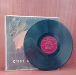 Disco de Vinil com marcas do tempo.