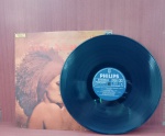 Disco de Vinil com marcas do tempo.