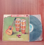 Disco de Vinil com marcas do tempo.