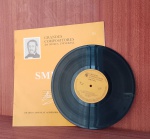 Disco de Vinil com marcas do tempo.