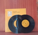 Disco de Vinil com marcas do tempo.