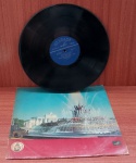 Disco de Vinil com marcas do tempo.