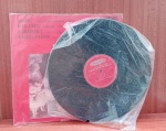 Disco de Vinil com marcas do tempo.
