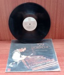 Disco de Vinil com marcas do tempo.