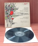 Disco de Vinil com marcas do tempo.