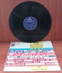Disco de Vinil com marcas do tempo.
