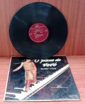 Disco de Vinil com marcas do tempo.