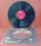 Disco de Vinil com marcas do tempo.